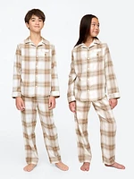 Kids Recycled Flannel PJ set