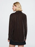 Velvet Relaxed Shirt