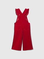 Baby & Toddler Velvet Heart Overalls