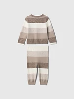 Baby CashSoft Striped Sweater Set