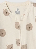 Baby First Favorites Organic Cotton Footed One-Piece