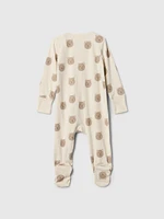 Baby First Favorites Organic Cotton Footed One-Piece