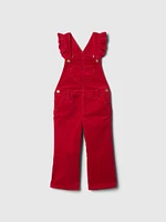 Baby & Toddler Velvet Heart Overalls