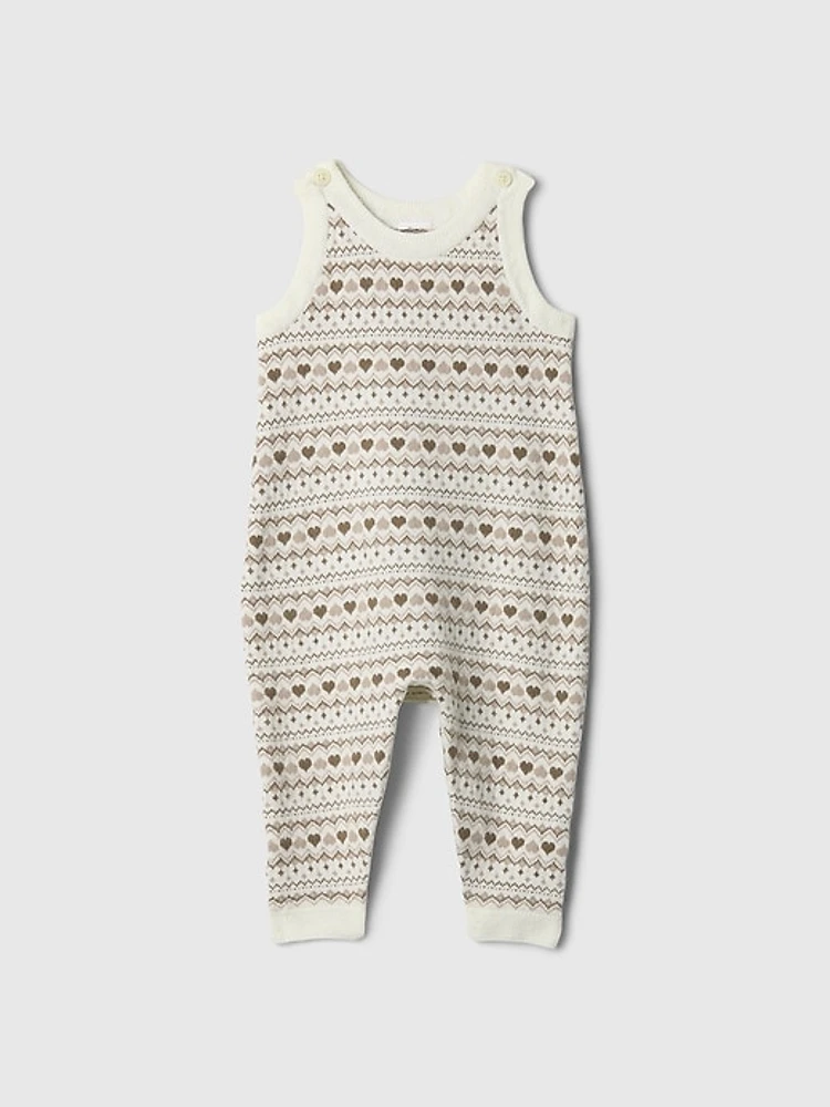 Baby CashSoft Fair Isle One-Piece