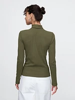 Modern Rib Turtleneck