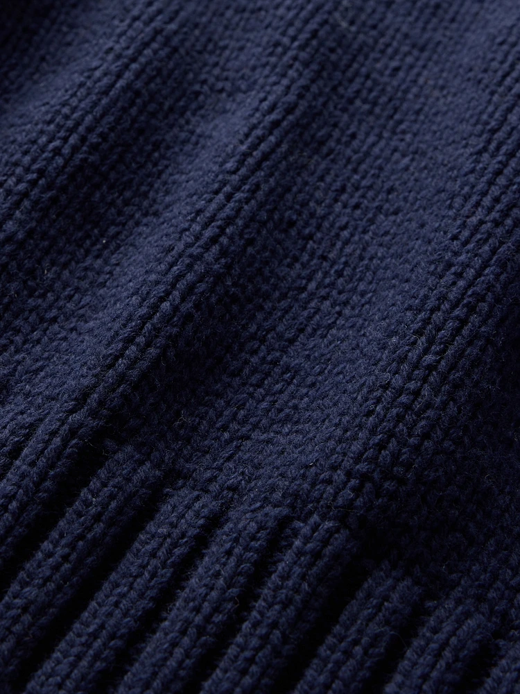 Relaxed Balloon-Sleeve Sweater