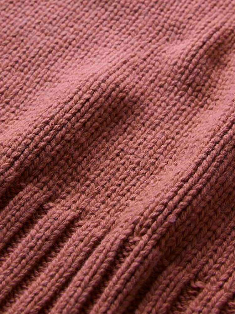 Relaxed Balloon-Sleeve Sweater