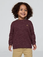 Baby & Toddler Relaxed Crewneck Sweater