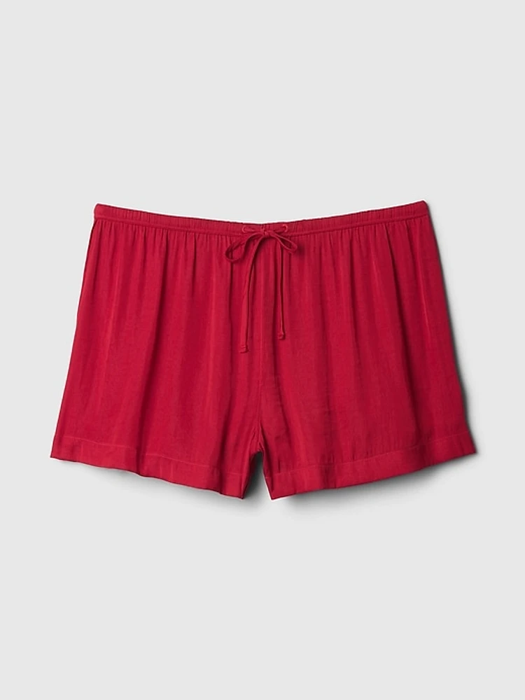 Satin PJ Shorts