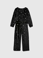 Kids Recycled Cozy Cropped PJ Set