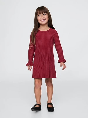 Baby & Toddler CashSoft Rib Sweater Dress