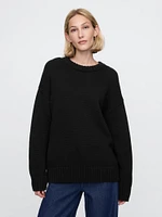 100% Cotton Oversized Boyfriend Sweater