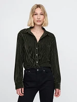 Velvet Relaxed Shirt