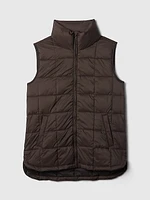 Recycled Lightweight Quilted Puff Vest