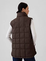 Recycled Lightweight Quilted Puff Vest