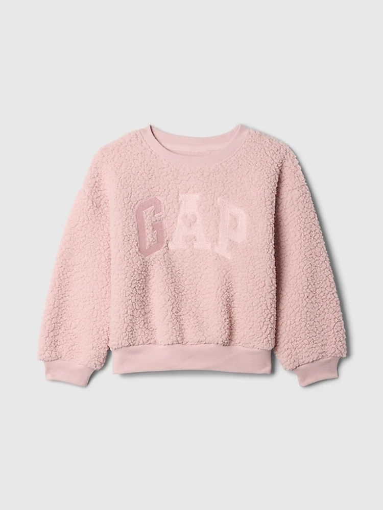 babyGap Sherpa Logo Sweatshirt