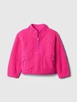 babyGap Sherpa Half-Zip Pullover