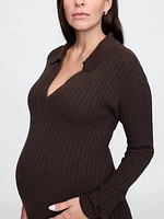 Maternity CashSoft Midi Sweater Dress