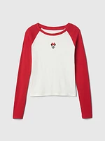 Gap × Disney Kids Raglan Character T-Shirt