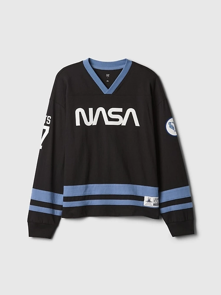 Kids NASA Hockey Jersey T-Shirt