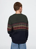 Kids CashSoft Rib Sweater