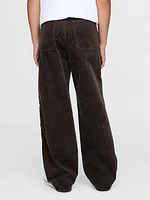 Kids Baggy Corduroy Carpenter Pants