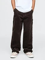 Kids Baggy Corduroy Carpenter Pants