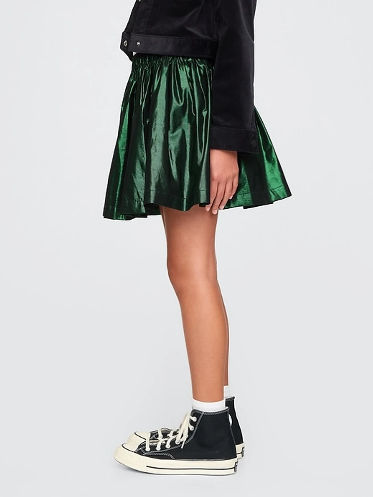 Kids Wicked Metallic Pleated Skirt