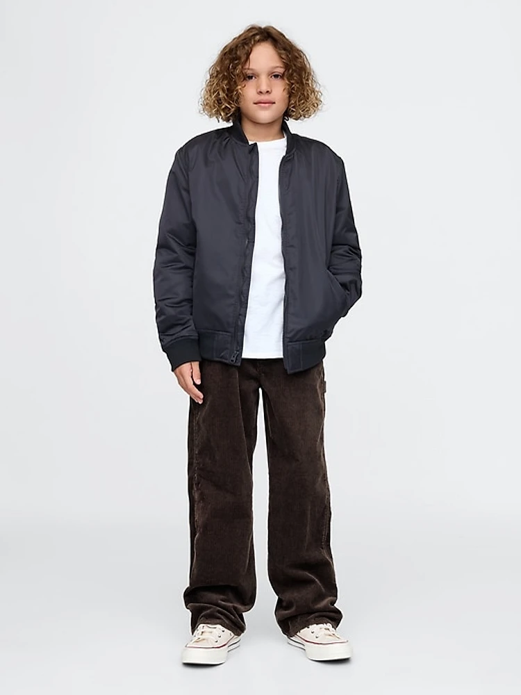 Kids Baggy Corduroy Carpenter Pants