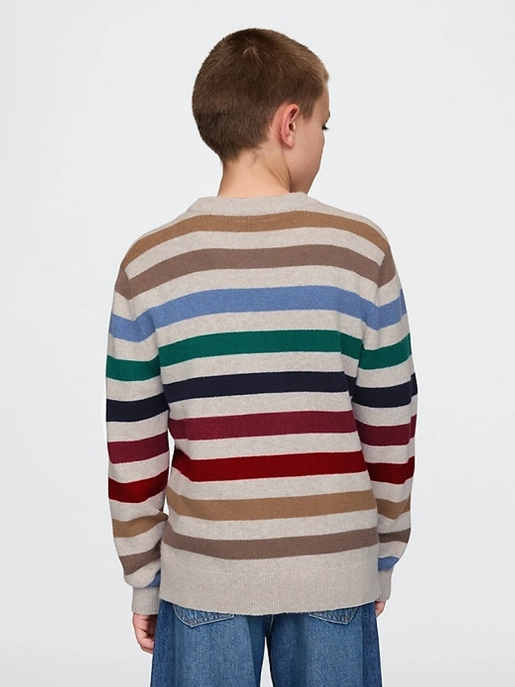 CashSoft Rib Crewneck Sweater