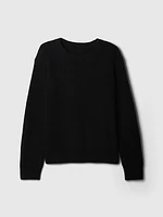 CashSoft Rib Crewneck Sweater