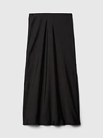 Satin Maxi Skirt