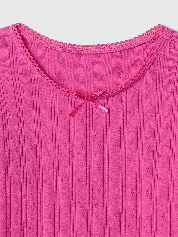 Baby & Toddler Pointelle T-Shirt