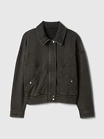 French Terry Bomber Jacket