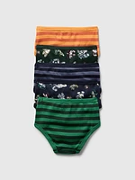 Gap × Disney Toddler Organic Cotton Briefs (5-Pack)