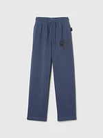 Gap × Disney Kids Vintage Soft Mickey Mouse Logo Sweatpants