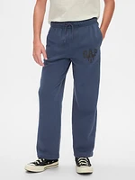 Gap × Disney Kids Vintage Soft Mickey Mouse Logo Sweatpants
