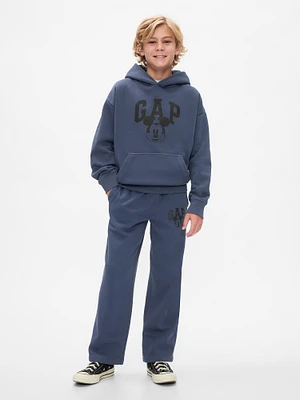 Gap × Disney Kids VintageSoft Mickey Mouse Logo Sweatpants
