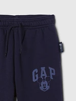 Gap × Disney Baby Vintage Soft Mickey Mouse Logo Sweatpants