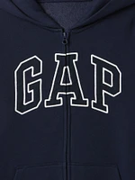 Kids Vintage Soft  Logo Zip Hoodie