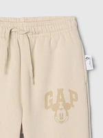 Gap × Disney Baby Vintage Soft Mickey Mouse Logo Sweatpants