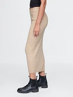 CashSoft Rib Maxi Sweater Skirt