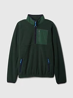 Sherpa Half-Zip Pullover