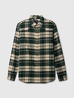 Organic Cotton Flannel Western Shirt