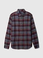 Organic Cotton Flannel Western Shirt