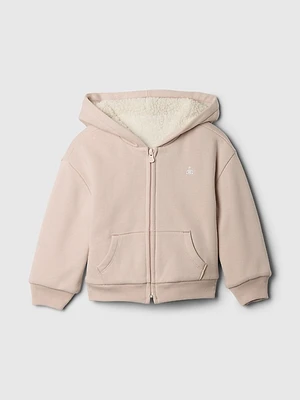 babyGap Cozy Vintage Soft Zip Hoodie