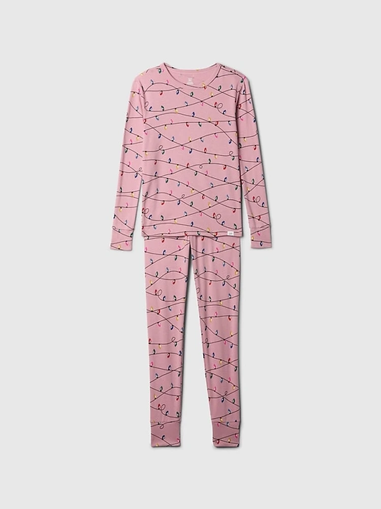 Kids Organic Brushed Cotton PJ Set