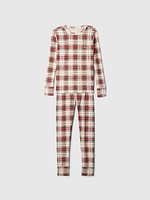 Kids Organic Cotton Henley PJ Set