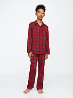 Kids Recycled Flannel PJ Set