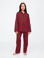 Kids Recycled Flannel PJ Set